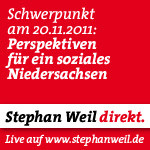 Stephan Weil direkt.